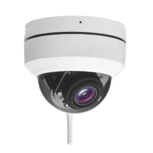 PTZ WiFi Stall Überwachungskamera für Innen/Aussen 5X Zoom, Nachtsicht, Bewegungsalarm, Smartphone Live Überwachung